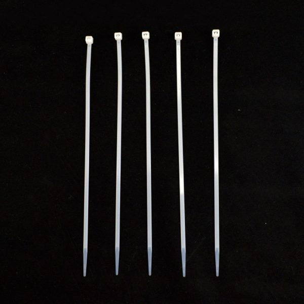 Tie Raps de 3.6mm 10" Blanco   CM-3.6X10"WH - Electrónica | Papitin.com